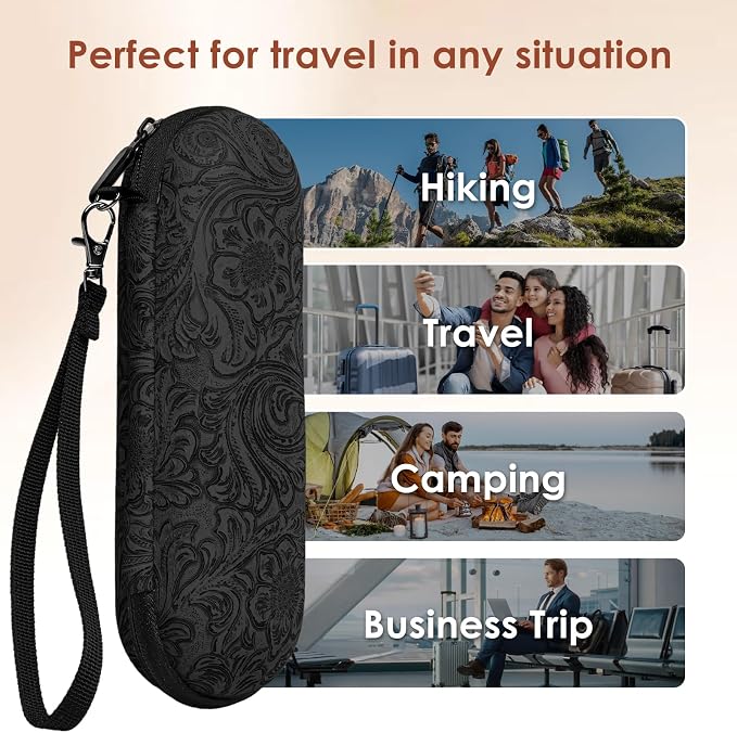 Electric Toothbrush Travel Case, compatible with Oral-B/Oral-B Pro 1000, 1500, 5000, 7000, 7500, 6000, 9600; Philips Sonicare 4100, 5100, 1100, 6100, 5300; Oral-B iO electric toothbrush - Image 7