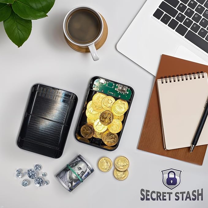 Secret Stash Portable USB Charger Diversion Safe - Money Hiding Gadgets Secret storage Safe Containers, Hidden Compartment Items Money Hider for Travel Hiding Places for Valuables Containers Traveling - Image 6