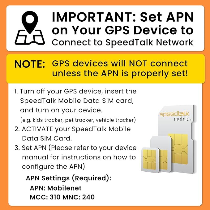 $5Prepaid SIM Card for 5G 4G LTE GPS Trackers for Pet s, Kids, Senior, Vehicle OBD, IoT, Car Tracker Devices | 30 Days Wireless Service in The USA - Image 6