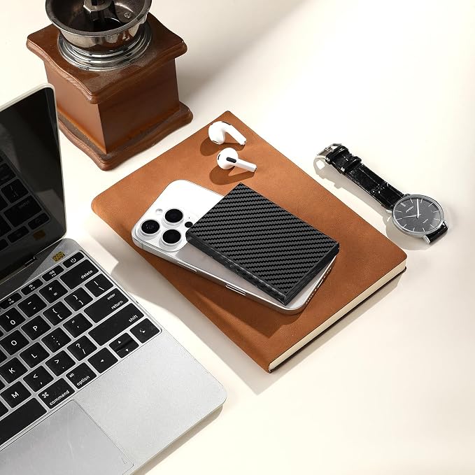 RFID Stainless Steel Credit Card Wallet Slim Metal Business Card Holder for Women Men - Image 7