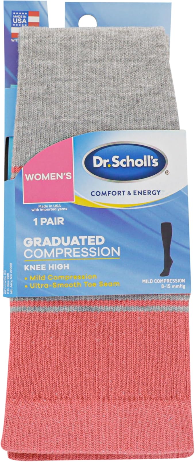Dr. Scholl's womens Graduated Compression Knee High Socks - Comfort and Fatigue Relief - Mild 8-15 Mmhg - Image 3
