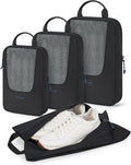 BAGSMART Compression Packing Cubes for Travel, 6/5/4set Lightweight Packing Organizers, Summer Travel Essentials Suitcase Organizer Bags Set by BAGSMART