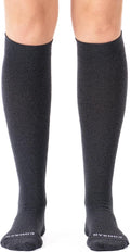 Nylon Knee High Socks - 15-20mmHg Graduated Compression Socks - Soft & Breathable Support Unisex Socks by Comrad