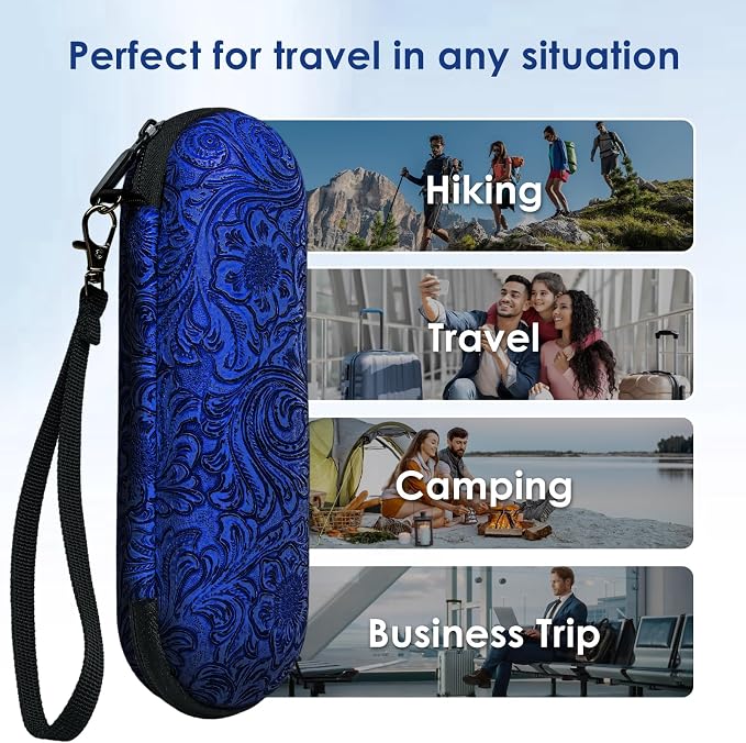 Electric Toothbrush Travel Case, compatible with Oral-B/Oral-B Pro 1000, 1500, 5000, 7000, 7500, 6000, 9600; Philips Sonicare 4100, 5100, 1100, 6100, 5300; Oral-B iO electric toothbrush - Image 7