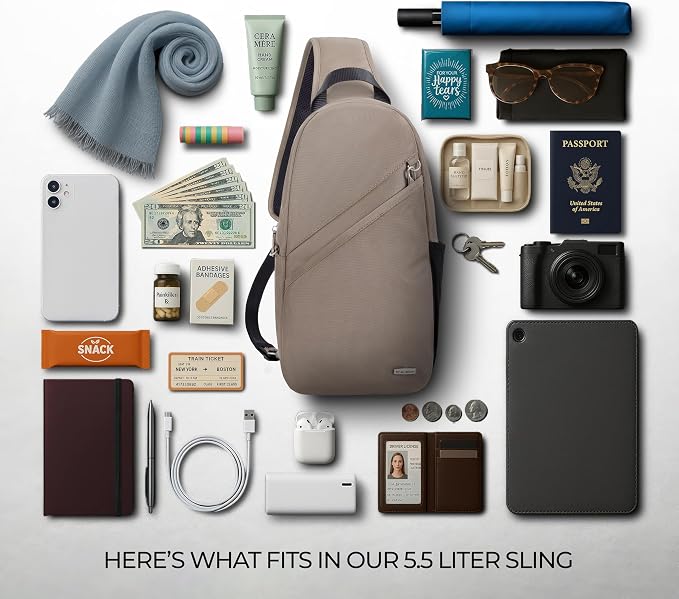 Travelon Anti-Theft Classic Sling Bag - Image 6
