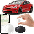 GPS Tracker for Vehicles Car Tracker Device for Apple Find My iOS Only | Undetectable Hidden Waterproof Worldwide Real-Time Tracking for Cars No Subscription No Monthly Fee Replaceable Battery by AMZSMT