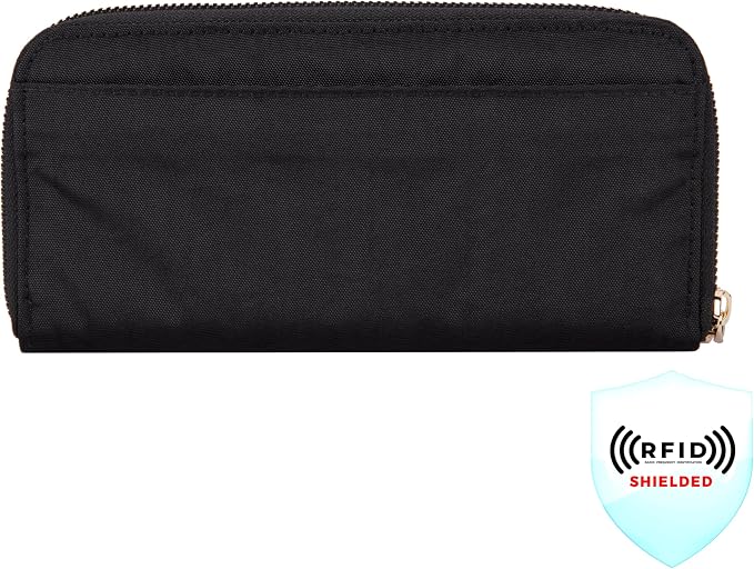 Travelon RFID Blocking Single Zip Wallet - Image 6