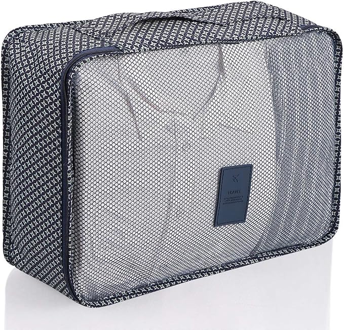 Mossio 7 Set Packing Cubes with Shoe Bag - Travel Carry On Luggage Organizer - Image 5
