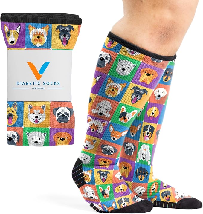 Viasox Compression Socks for Women and Men, Knee High Socks 12-15 mmhg Circulation Support for Flight, Travel, Daily by Viasox