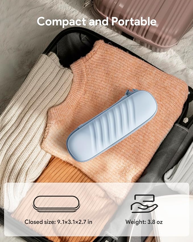 SQERO Electric Toothbrush Case for Oral-B Pro/iO/Philips Sonicare | Waterproof Traveling Toothbrush Storage Bag with Mesh Pocket Covers Protection - Image 6