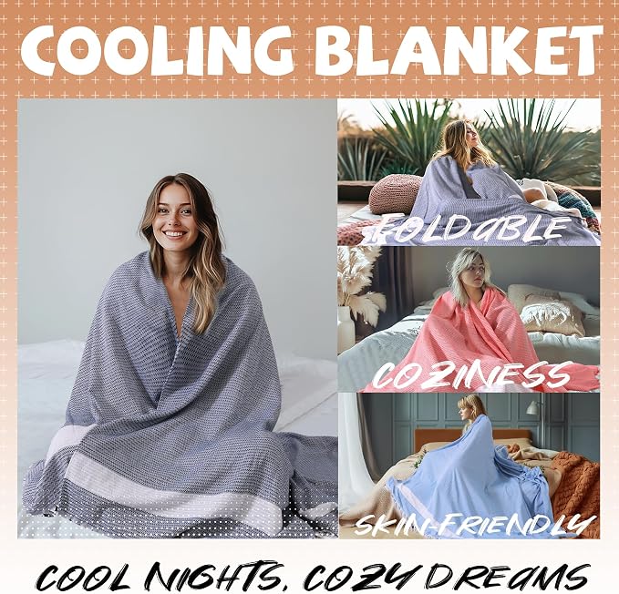 Breathable Bedspread Woven Blanket Cooling Queen Full Size Quilt Thin Comforter Boho Bed Bedroom Thing Girl Aesthetic Preppy Stuff Cute Accessories Girly Room Aesthetic College Student Dorm Decor Pink - Image 5