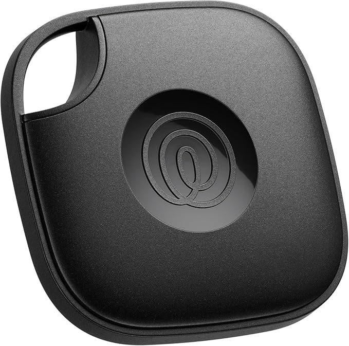 Life360 Tile - Bluetooth Tracker, Keys Finder and Item Locator for Keys, Bags and More. Phone Finder. Both iOS and Android Compatible. 1-Pack (Black) by Life360