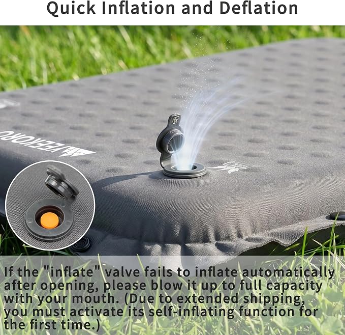 Inflatable Seat Cushion, Porous Design Sitting Pad, Air Seat Cushion, Portable Seat Cushions for Airplane Wheelchair Office Camping - Image 3