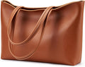KALIDI Tote Bag Zipper Shoulder Bag Vegan Leather Purses Satchel for Women | Large Casual Handbag for Work Commuting Dating College Everyday by KALIDIFANCYFOREST