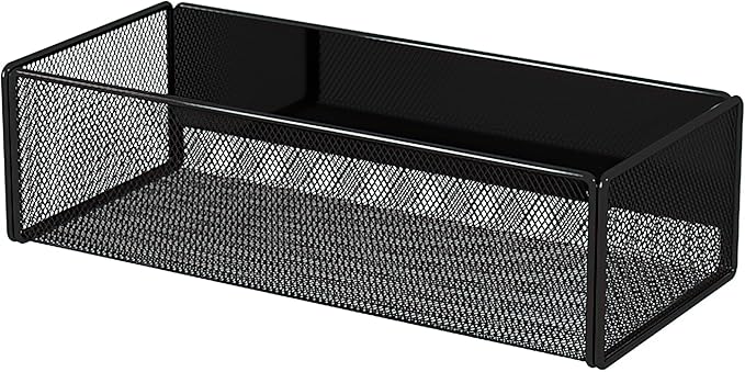 Magnetic Shelf Fridge Basket Bin for Washer Dryer Locker Whiteboard Cabinet | No Drilling No Assembly, Reusable Magnet Organizer Kitchen Laundry Storage Rack Container Holder Home Office Classroom by LIFEFAN