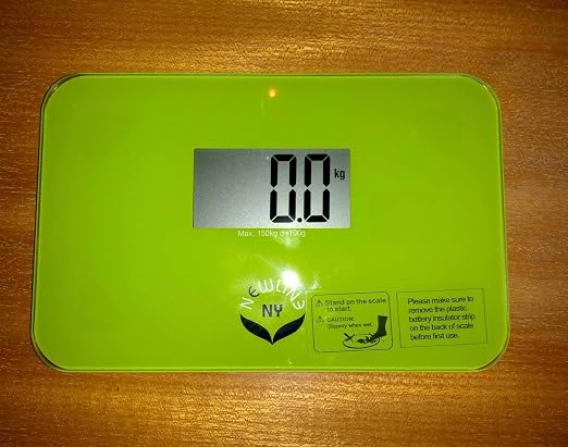 NewlineNY Auto Step On Super Mini Travel Bathroom Scale, 5.25" x 8.5" SBB0638SM: Green - Image 5