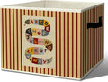 Rustic Alphabet Snake Storage Bins Boxes with Handles | toys books clothes, colorful abc nursery foldable basket for organizing bedroom toddler room playroom by Unknown