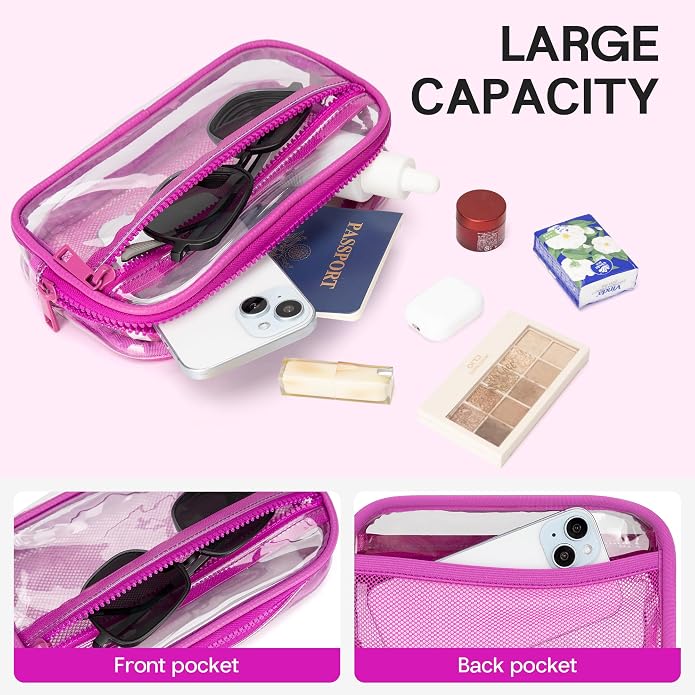 FODOKO Wristlet wallets for Women RFID crossbody bags with 4 Zippers | Checkered quilted nylon with credit card slots, cell phone organizer, and coin purse for travel and everyday carry - Image 4