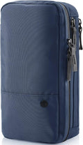 Purevave Compact Mens Toiletry Travel Bag Hanging, Mens Dopp Kit for Travel Waterproof, Wash Pouch Blue | Minimalist compact design with multiple pockets, saves space in luggage and bathrooms by PPUREVAVE
