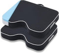 Stadium Cushion with Dual-Layer Foam (30D Support + 40D Memory), High Elasticity & Breathable, Waterproof Thick Bleacher Pad for Long Games, Portable for Outdoor Indoor Seating by Unknown