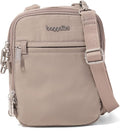 Baggallini Securtex® Anti-theft Mini Everything Crossbody Bag, 6.3"x8.25" Rfid, Locking Zippers & Cut-resistant Strap by baggallini