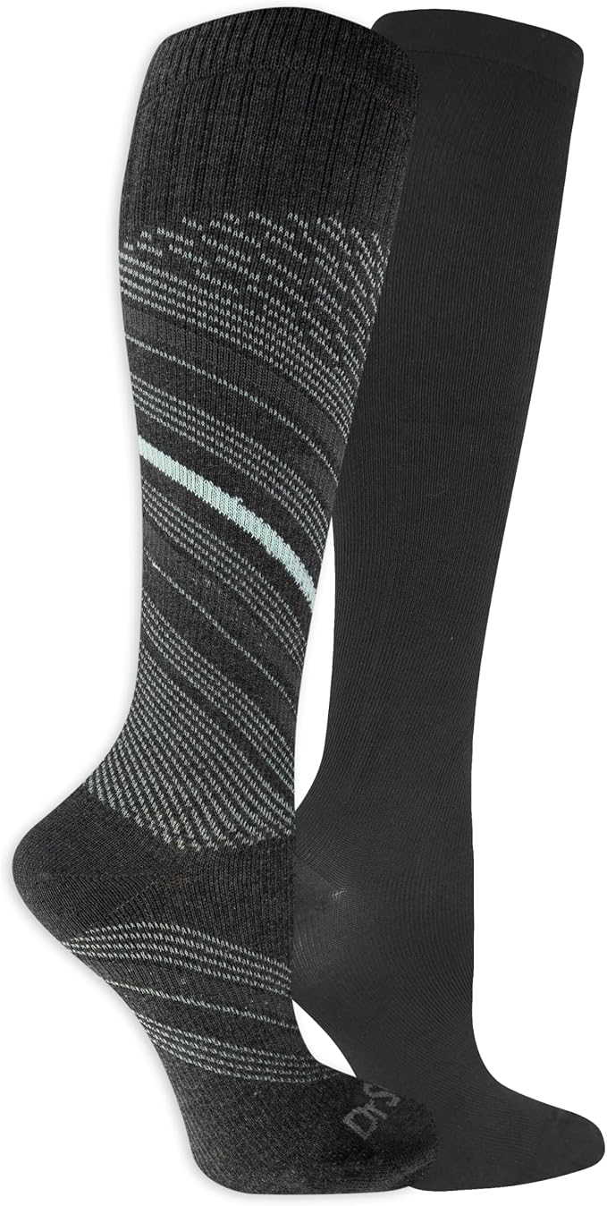 Dr. Scholl's womens Graduated Compression Knee High Socks - Comfort and Fatigue Relief - Mild 8-15 Mmhg by DrSchollsSocks
