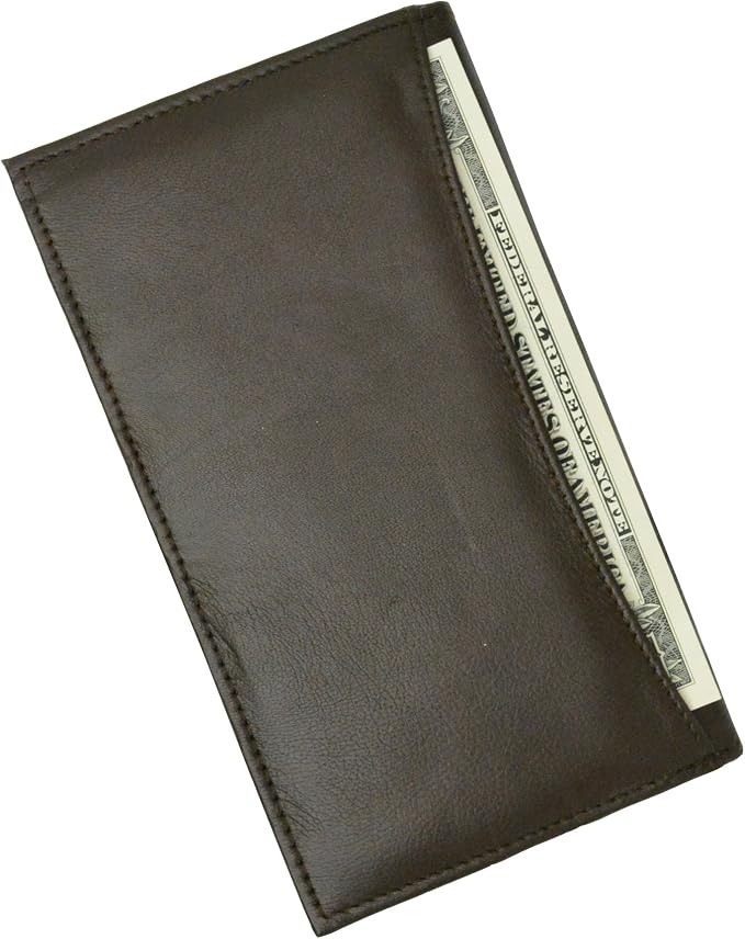 Marshal Bifold Leather RFID Blocking Wallet Credit Card ID Holder (Brown) - Image 4