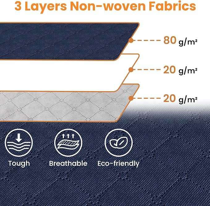 90L Clothes Storage, Foldable Thick Fabric Blanket Storage Bags | Foldable Containers with Zippers,Window and Handles for Organizing Bedroom, Closet, Comforter, Bedding,Dorm essentials - Image 6