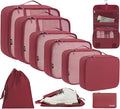 BAGAIL 6 Set/8 Set/10 Set Packing Cubes Various Sizes Packing Organizer for Travel Accessories Luggage Carry On Suitcase by BAGAIL