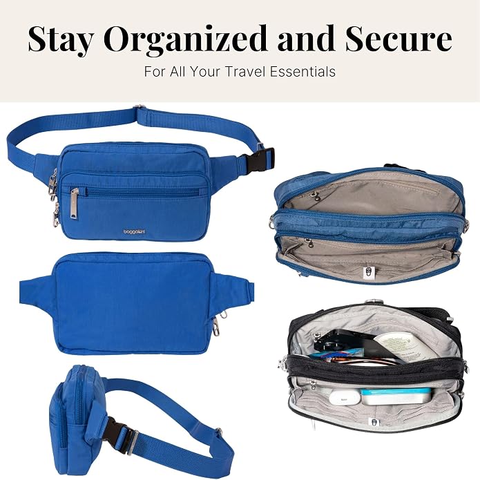 Baggallini Securtex Anti-Theft Belt Bag - Image 6