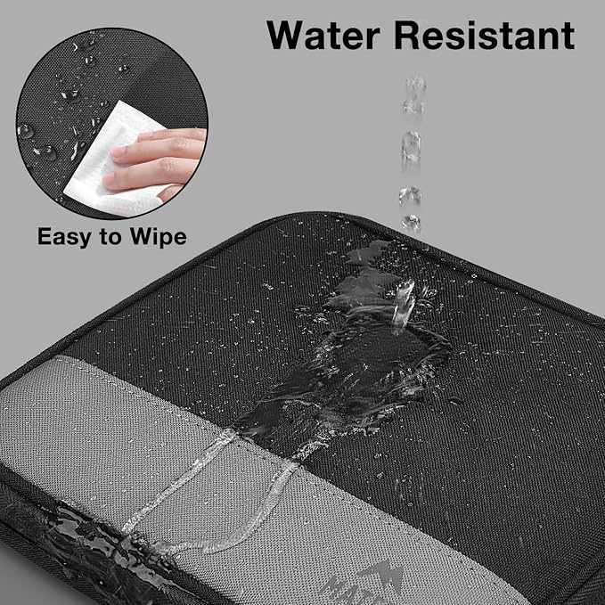 MATEIN Travel Electronics Organizer Case 2 Pack, Lightweight Cable Bag | Water Resistant, Portable Electronics Case, Carrying Bag for Cable, Changer, Earphone, for Electronic Accessories - Image 5