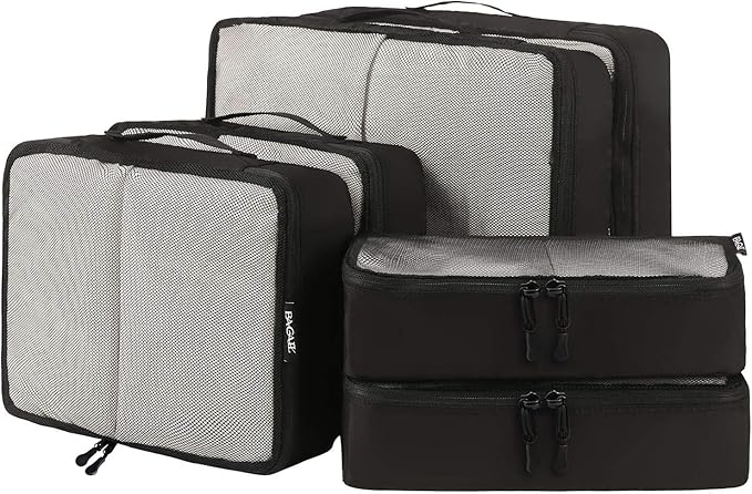 BAGAIL 6 Set Packing Cubes,Travel Luggage Packing Organizers by BAGAIL