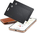 [Apple MFi Certified] 2 Pack Wallet Tracker Card with Apple Find My (iOS Only) Rechargeable Air Tracker Tags Bluetooth Wallet Finder IP68 Waterproof GPS Tracker Item Finder for Keys, Bags, Passport by QUICKHORSE