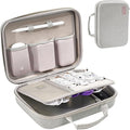 ProCase Hard Travel Electronic Organizer Case for MacBook Power Adapter Chargers Cables Power Bank Apple Magic Mouse Apple Pencil USB Flash Disk SD Card Small Portable Accessories Bag by ProCase