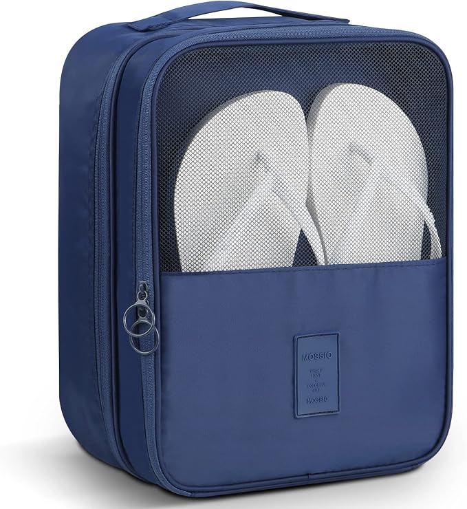 Mossio Shoe Bag Holds 3 Pair of Shoes for Travel and Daily Use Storage Pouch by Mossio
