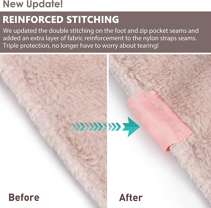 Tirrinia Travel Blanket Pillow - Wearable Airplane Blanket with Feet Pockets for Long Flights, Airplane Accessories Blanket Robe for Women and Men, Gift for Her - Image 3