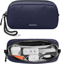 tomtoc Electronics Organizer Travel Case Performance, Cable Tech Pouch | Water Resistant Accessories Bag Carry Storage for Cord, Phone, Cables, Airpods, USB Flash Drive, Daily Items by tomtoc