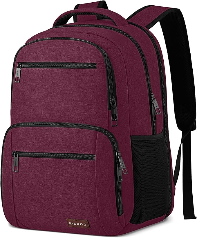 BIKROD Backpack for Girls Women, School Backpack for Teen Boys, Lightweight Casual High School Bookbag, Daily-use Travel Laptop Backpack Fits 15.6 Inch Notebook by PRISTINEBAGUS