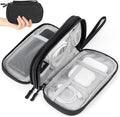 Travel Electronics Pouch Bag, Black Electronics Accessories Organizer Bag, Travel Cable Organizer Pouch for Charger Cord Phone Earphone Mouse by Unknown
