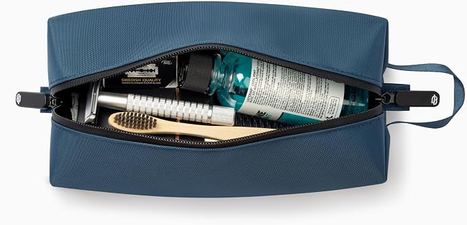 Comfyable Small Toiletry Bag for Men, Slim Mini Toothbrush Bag, Dopp Kit Bag - Image 5