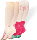 Compression Socks with Grips, 15-20mmHg, Support & Stability for Circulation, Travel, Pregnancy, Nurses by GripjoySocks