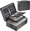 DocSafe Fireproof Document Box with Lock - 12 Layers Heat Insulated, Black | File Organizer Hard Case Safe Box with Fireproof Zipper, Home Safe Protects Important Documents, Passport, Cash by DocSafe