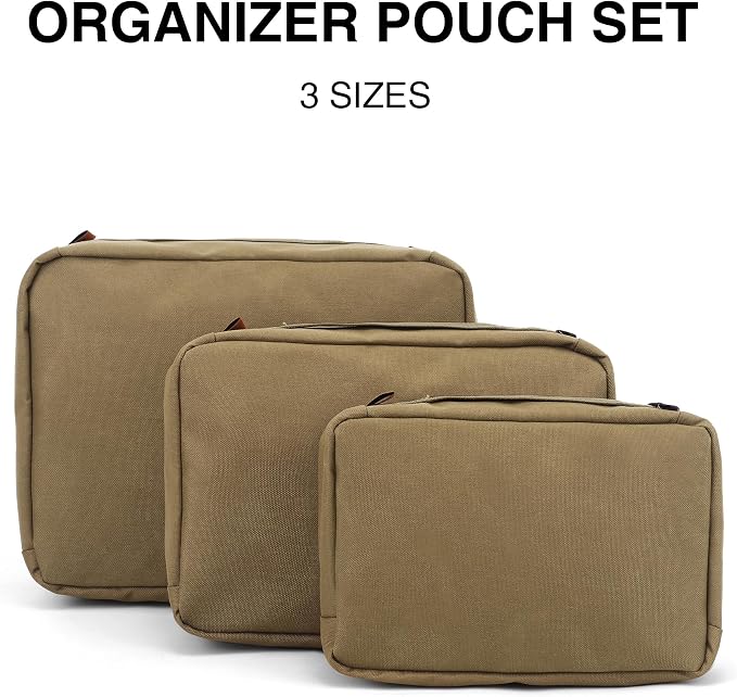 Mardingtop Packing Cubes for Travel, 3 Pack Cordura Tactical Luggage Organizer Bags Set for Outdoor Camping,Backpacking,Hiking - Image 3