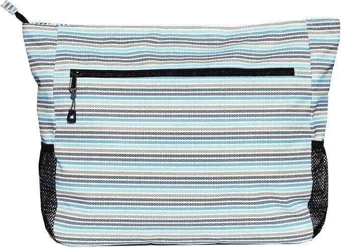 ESVAN LARGE BEACH BAG Water Resistant Lightweight 20 inch Women Oversize Tote Bag for Gym Beach Travel Pool Yoga Nurse - Image 9