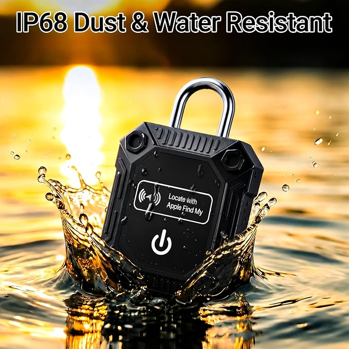 Tracker Tag 1 Pack(iOS Only), Bluetooth Trackers for Apple Find My, 7-Year Battery Life, IP68 Waterproof, Item Finders Smart Tag for Keys, Luggage, Backpack-[Apple MFi Certified] - Image 4