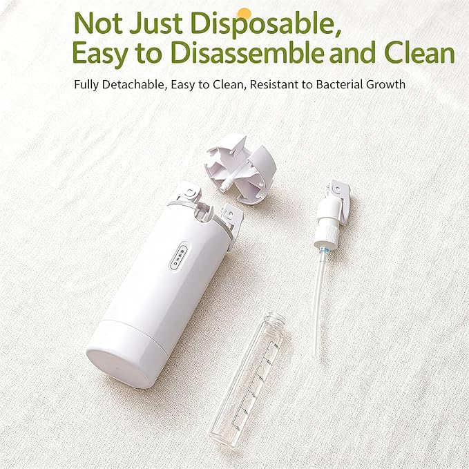 4 in 1 Travel Dispenser Bottle,4 Pack 30ML Travel Bottles for Toiletries, Leak Proof Travel Size Containers (White, OneSize) - Image 5
