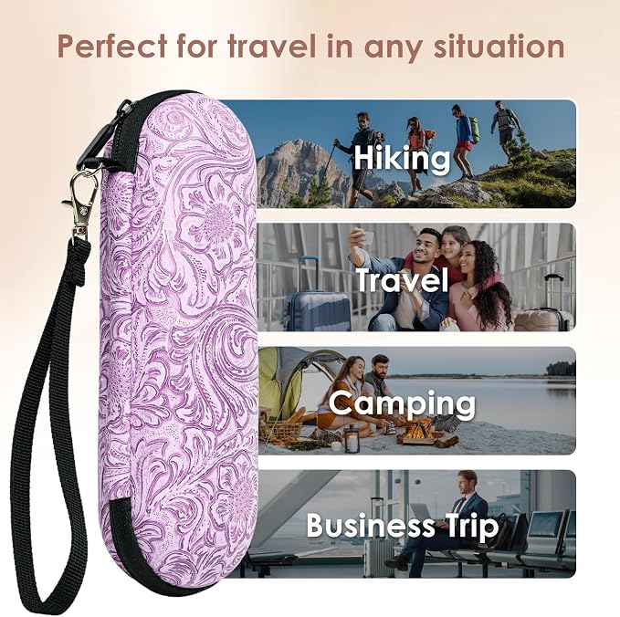 Electric Toothbrush Travel Case, compatible with Oral-B/Oral-B Pro 1000, 1500, 5000, 7000, 7500, 6000, 9600; Philips Sonicare 4100, 5100, 1100, 6100, 5300; Oral-B iO electric toothbrush - Image 7