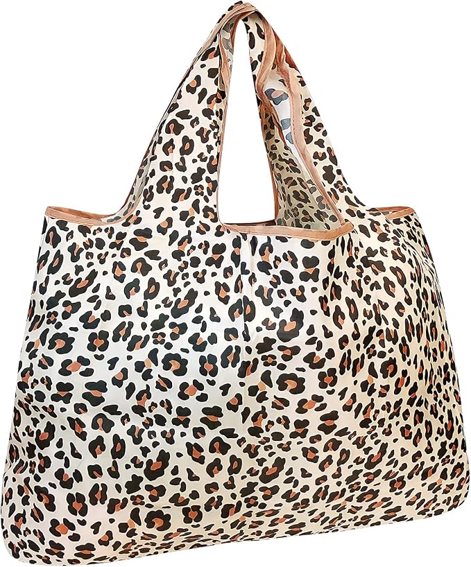 allydrew Large Foldable Tote Nylon Reusable Grocery Bags by allydrew