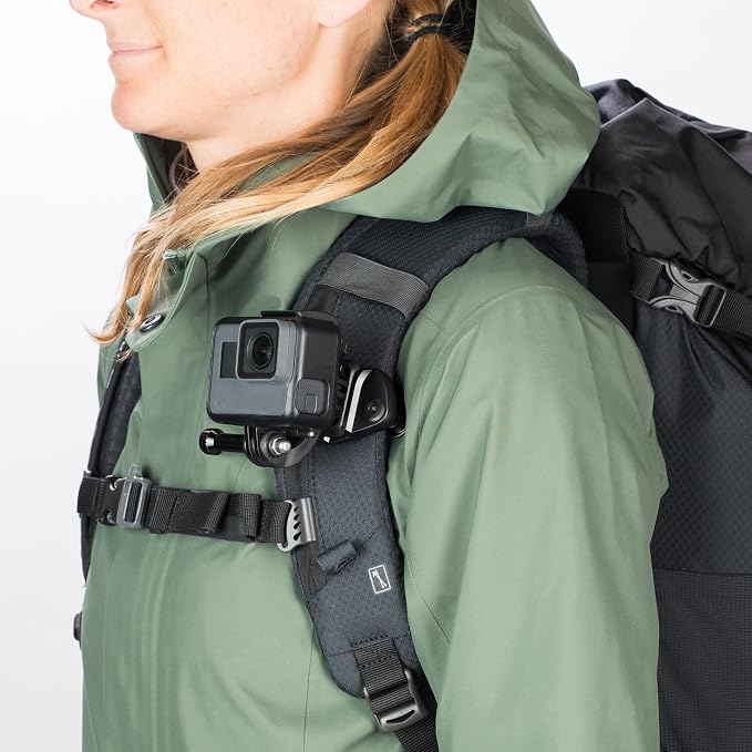 Peak Design POV Kit V2, Action Camera Mount, Low Profile and Quick Connecting, Mounts Action Cameras to Backpacks, Belts and Straps, Adjustable and Secure, Requires Capture Camera Clip - Image 2