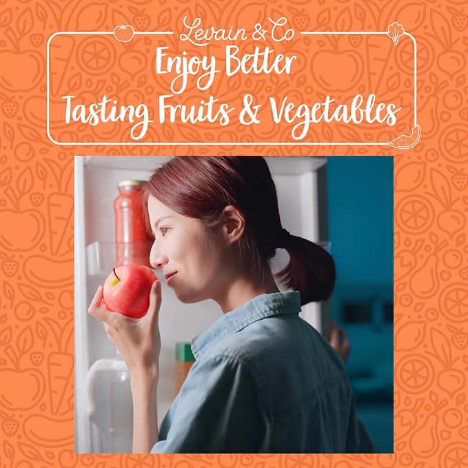 Produce Storage Guide Magnet - Fruit & Vegetable Fridge Chart, Stay Fresh | Keep produce fresh longer - know what's ripe for farmers-market trips and waste less on every grocery run - Image 4